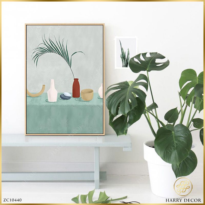  Tranh Bàn Điểm Tâm Nhẹ Nhàng ZC10440 