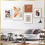  Bộ 5 Tranh Minimalism I Am Creative Force Of My Life ZC10492 