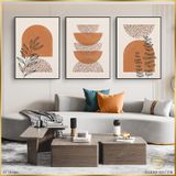  Bộ 3 Tranh Minimalism Day And Night Plant ZC10566 