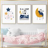  Bộ 3 Tranh Go To Bed ZC10308 