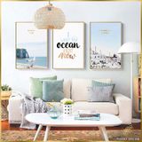  Bộ 3 Tranh I Want The Ocean ZC10601 
