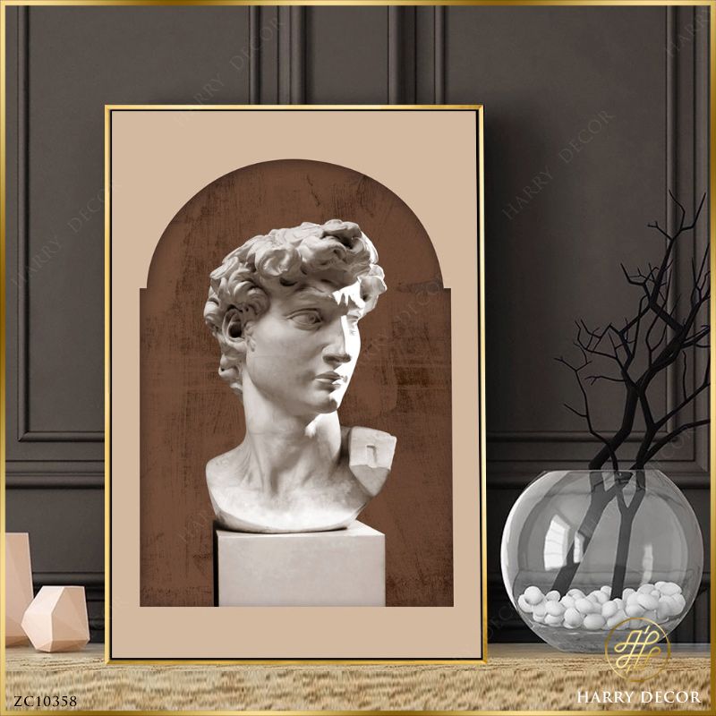  Tranh David Statue Face ZC10358 