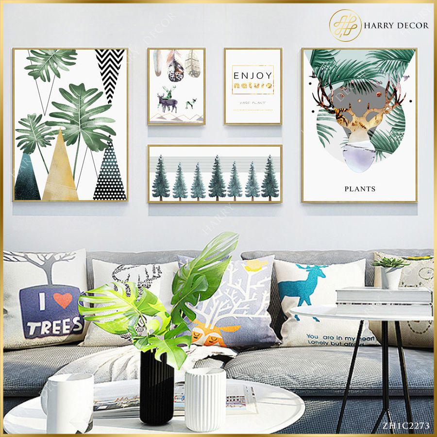  Bộ 5 Tranh Enjoy Nature ZH1C2273 