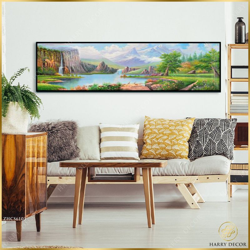  Tranh Sơn Thủy Bình Lặng ZHCS6103 