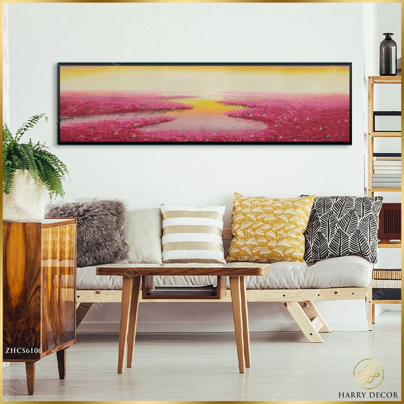  Tranh Bên Sông Lá Đỏ ZHCS6106 