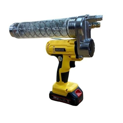  Súng bơm mỡ cầm tay dùng pin 21V 600cc 2200Ah D-614 