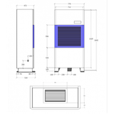  Máy hút ẩm công nghiệp Harison HD-192B 