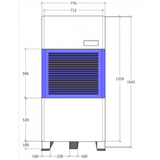  Máy hút ẩm công nghiệp Harison HD-192B 