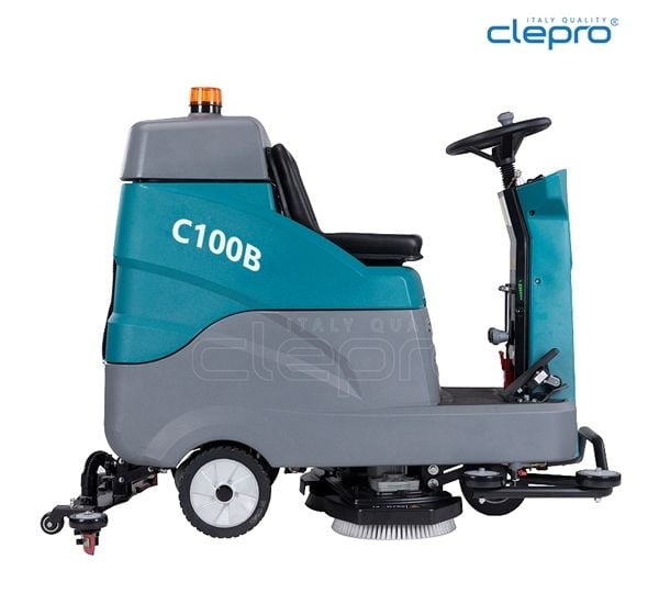  Máy Chà Sàn Liên Hợp Ngồi Lái CLEPRO C100B (Dùng ắc quy) 