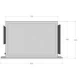  Máy hút ẩm treo trần Harison HCD-150B 