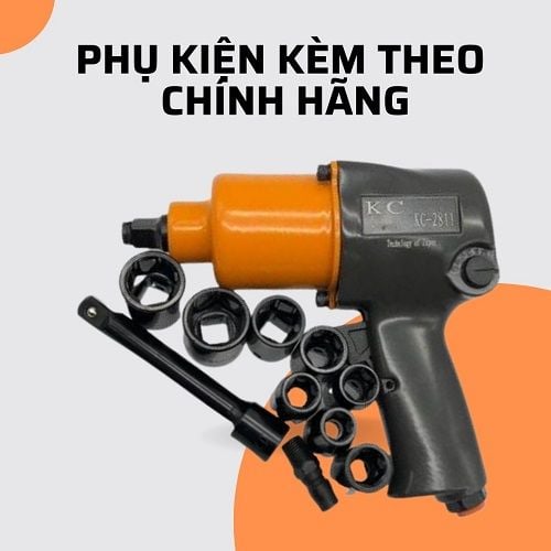 Súng bắn bu-lông 1/2 , 2 Búa KC-2811 (½) 
