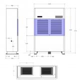  Máy hút ẩm công nghiệp Harison HD-504PS 