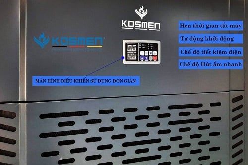  Máy hút ẩm công nghiệp Kosmen KM-480S 