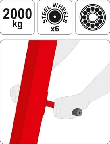  Cẩu móc động cơ ô tô 2T YT-55557 