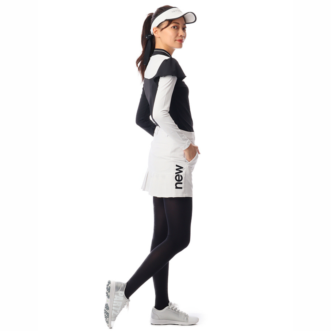 Áo dài tay le coq golf Nữ - QGWUJB10-BK00