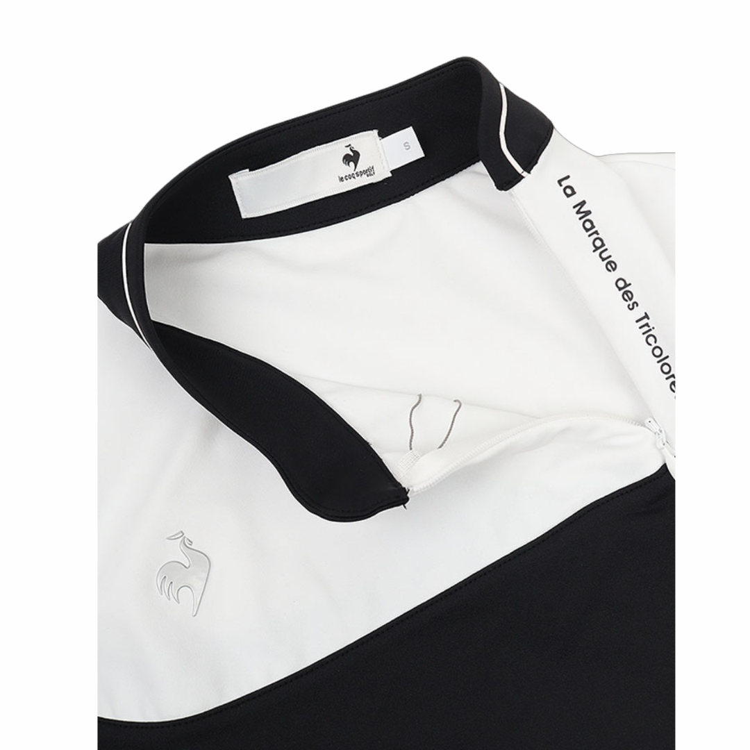 Áo dài tay le coq golf Nữ - QGWUJB10-BK00