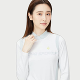 Áo dài tay le coq golf Nữ - QGWUJB11-WH00