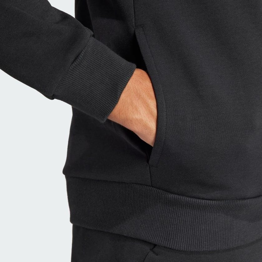 Áo Hoodie Nam Khóa Kéo Dọc Thân 3 Sọc Future Icons