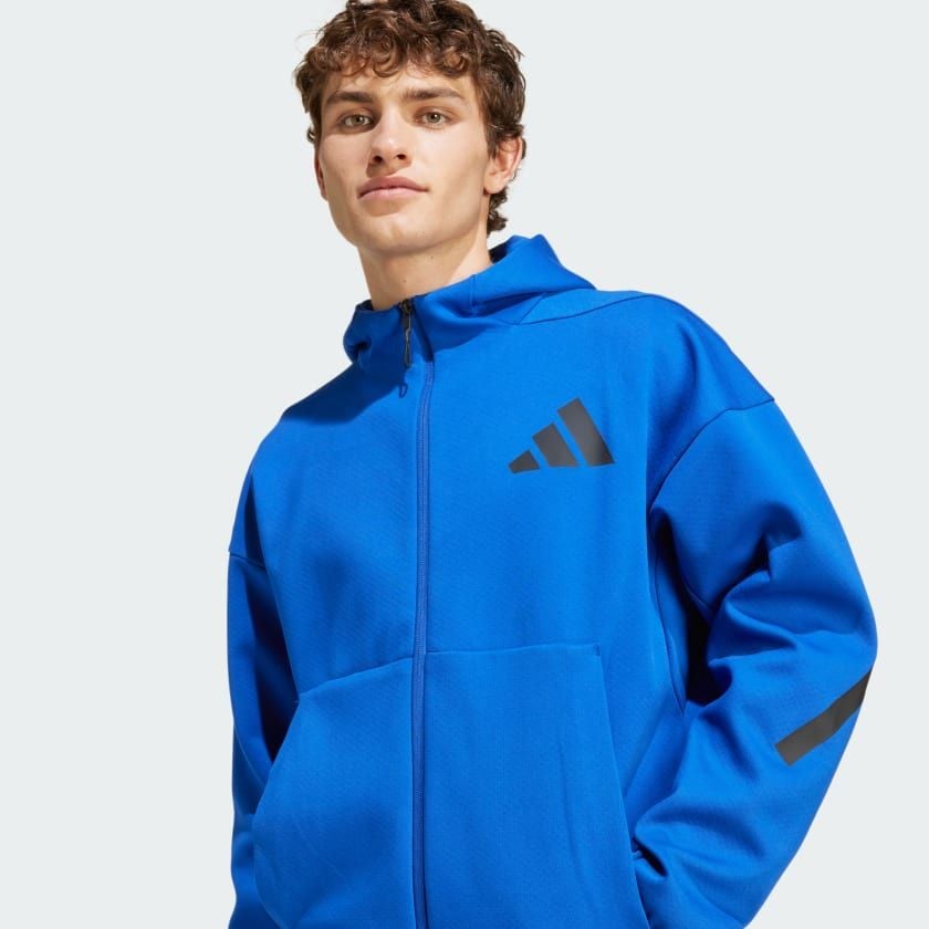 Áo Track Jacket Nam Có Mũ Khóa Kéo Dọc Thân Z.N.E.