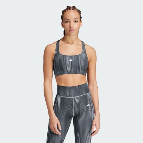  Áo Bra Nữ Tập Luyện 3 Sọc Medium Support Powerimpact 
