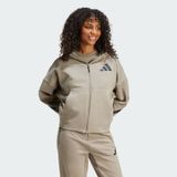 Áo Hoodie Nữ Khóa Kéo Dọc Thân adidas Z.N.E.