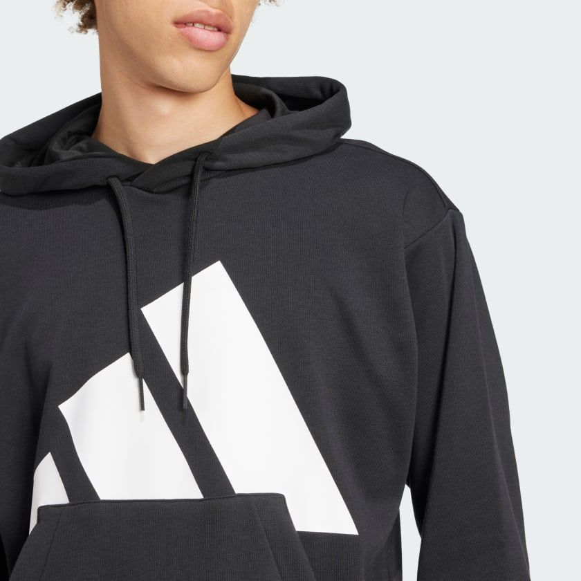 Áo Hoodie Nam Vải Thun Da Cá Logo Lớn Essentials