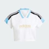 ÁO THUN NỮ JERSEY LỬNG 3 SỌC NGẮN TIRO