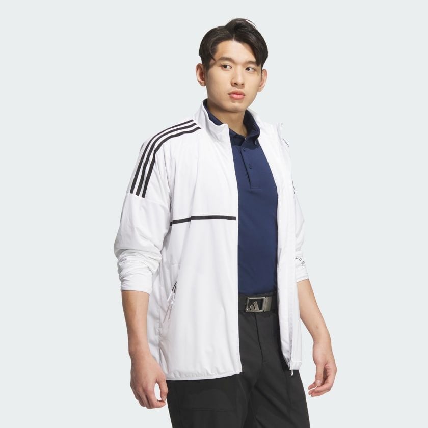 Áo Khoác Nam Golf 3 Sọc WIND.RDY
