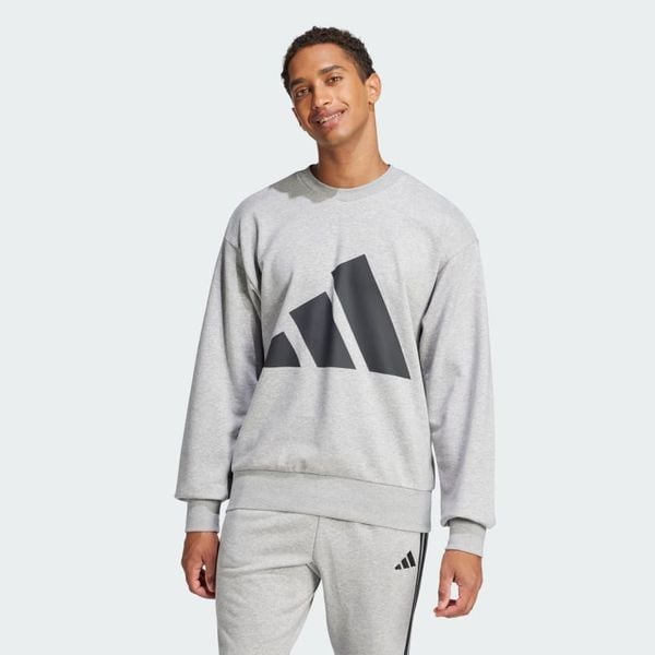  Áo Sweatshirt Nam Vải Thun Da Cá Big Logo Essentials 