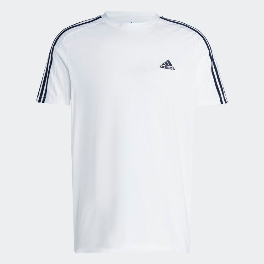 ÁO THUN NAM 3 SỌC SINGLE JERSEY ESSENTIALS