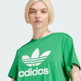 ÁO THUN NỮ BOXY BA LÁ ADICOLOR