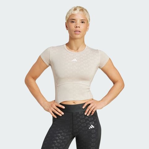  Áo Thun Nữ Tập Luyện Dập Nổi Hyperglam 
