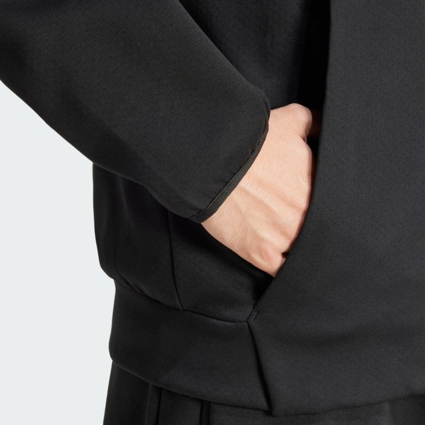 Áo Khoác Nam Track Jacket Có Mũ Khóa Kéo Dọc Thân Z.N.E.