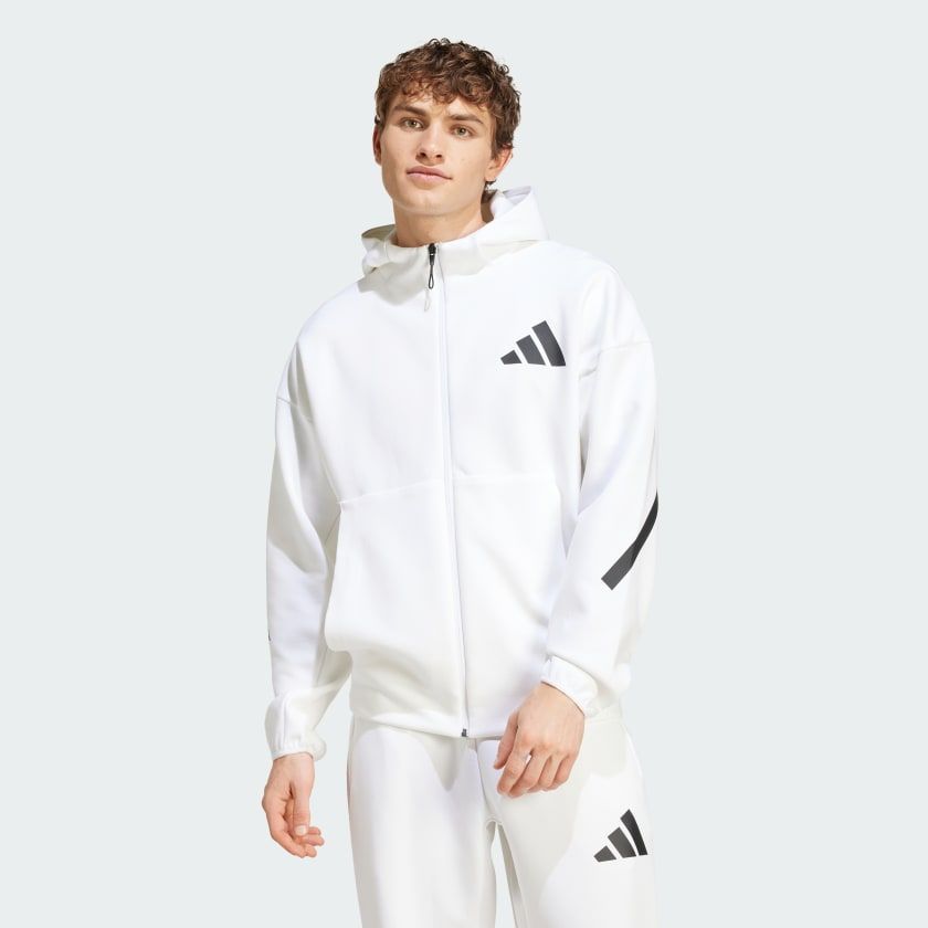 Áo Track Jacket Nam Có Mũ Khóa Kéo Dọc Thân Z.N.E.