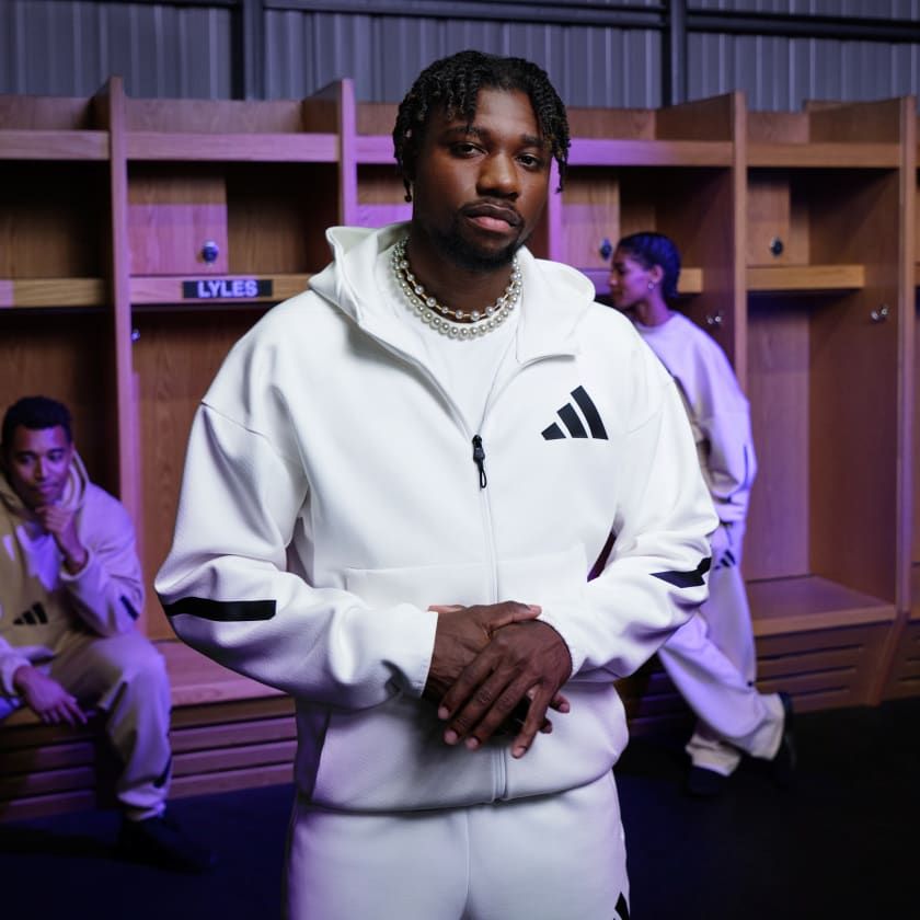 Áo Track Jacket Nam Có Mũ Khóa Kéo Dọc Thân Z.N.E.