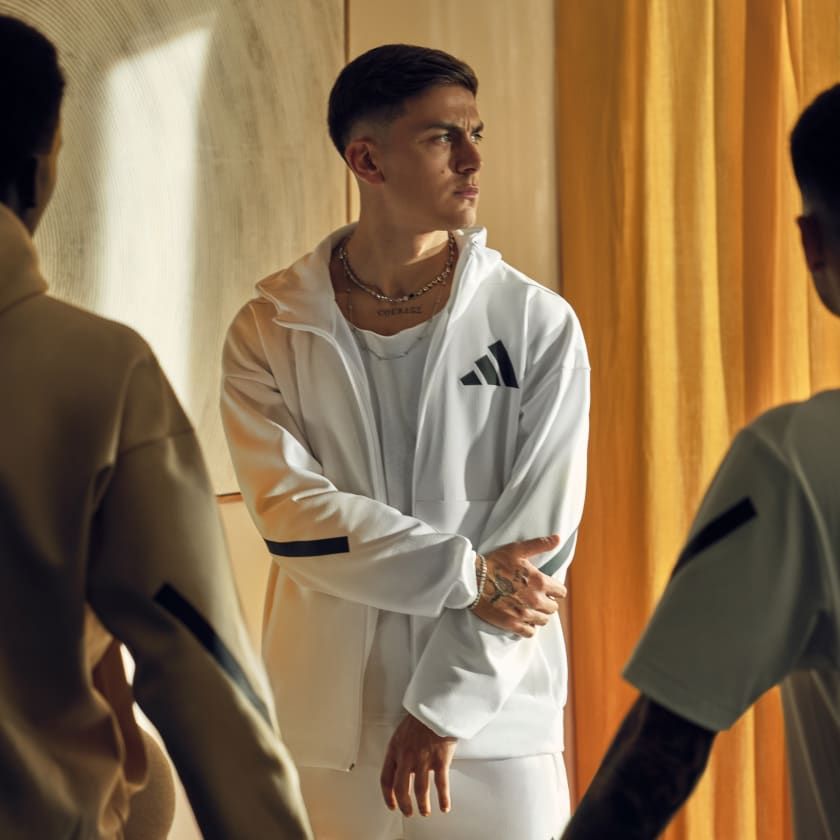 Áo Track Jacket Nam Có Mũ Khóa Kéo Dọc Thân Z.N.E.
