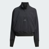 ÁO TRACK TOP NỮ VẢI DỆT 1/4 KHÓA KÉO Z.N.E.
