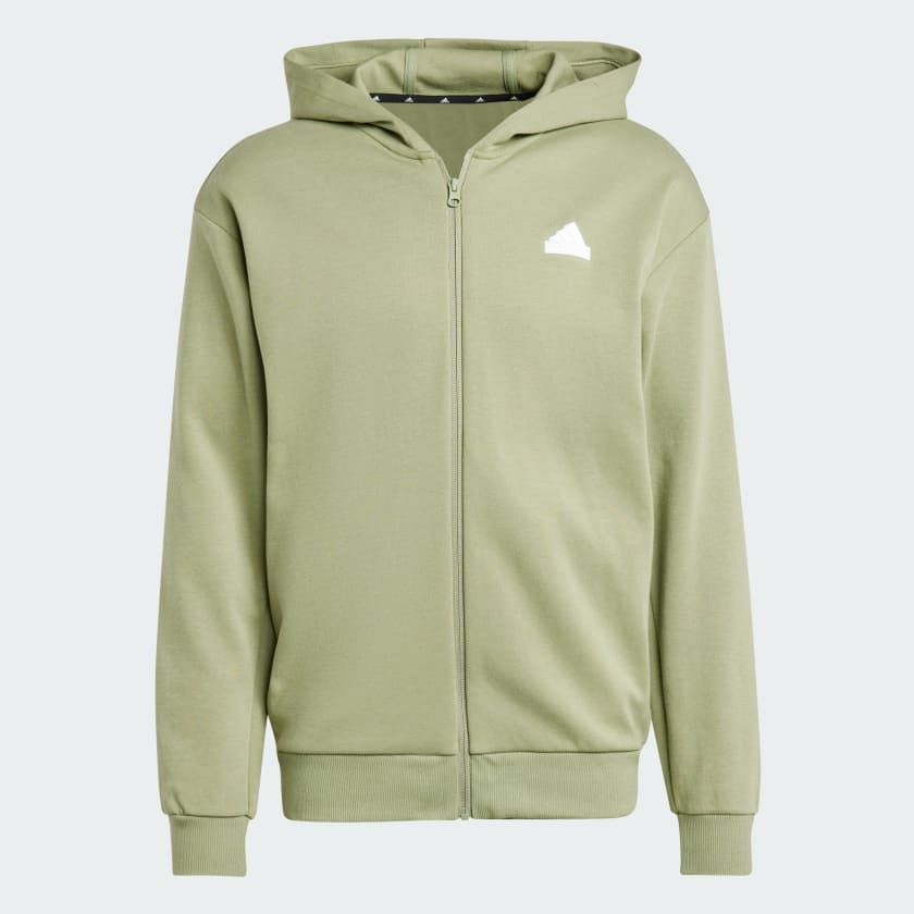 Áo Hoodie Nam Khóa Kéo Dọc Thân Badge of Sport Future Icons
