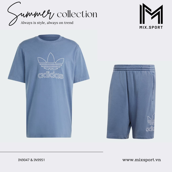  BỘ ĐỒ XUÂN HÈ NAM VIỀN BA LÁ ADICOLOR 