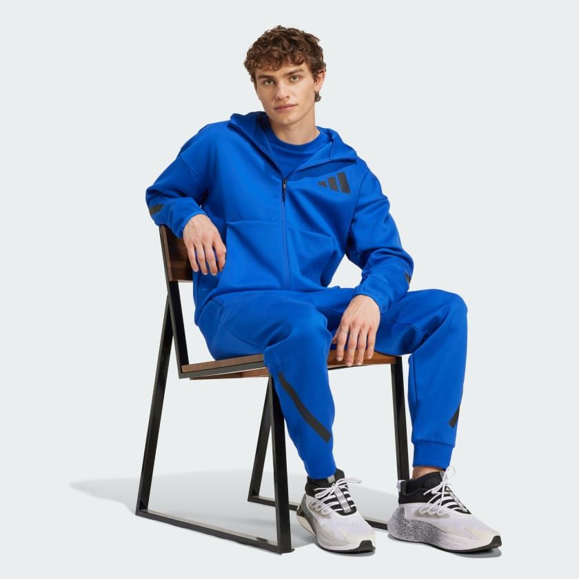 Áo Track Jacket Nam Có Mũ Khóa Kéo Dọc Thân Z.N.E.
