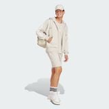 Áo Hoodie Nam Khóa Kéo Vải Thun Da Cá 3 Sọc Essentials