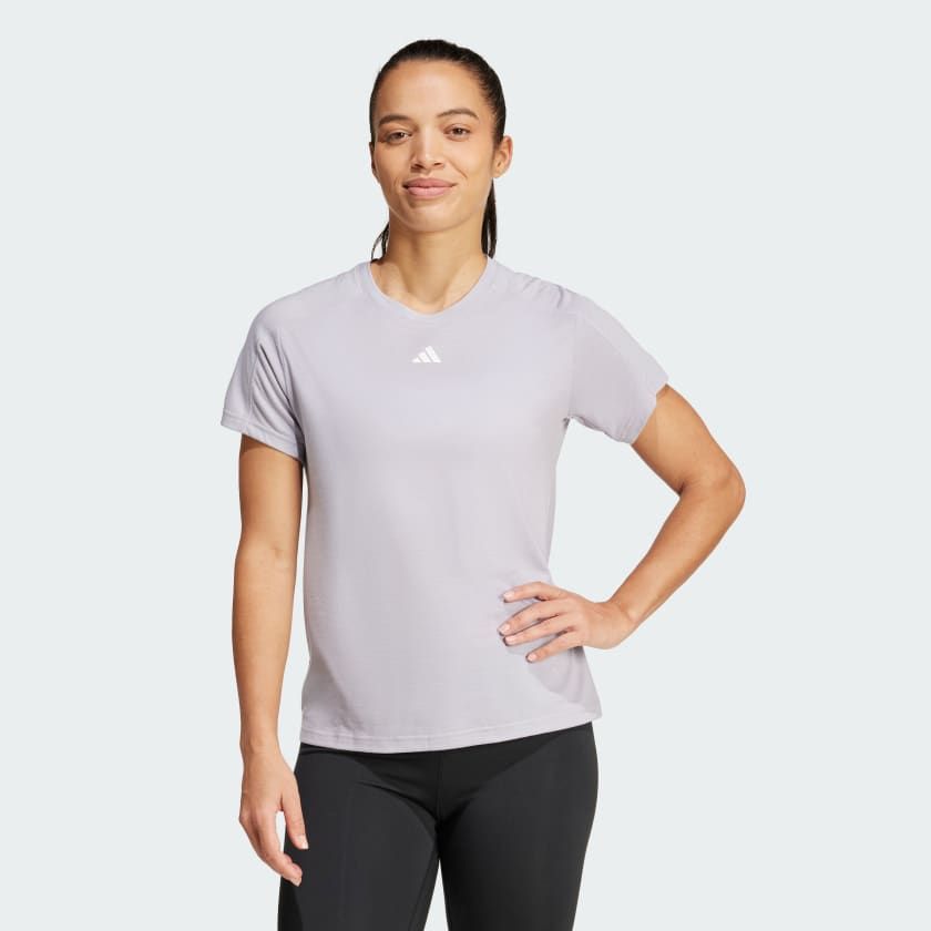 Áo Thun Nữ Cổ Tròn Minimal Branding Train Essentials AEROREADY