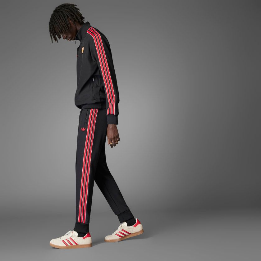 Quần Dài Nam Track Pant Manchester United Terrace Icons