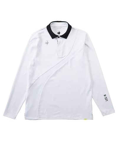  Áo Polo dài tay le coq golf Nam - QGMWJB21V-WH00 