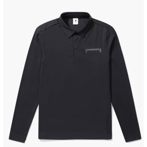  Áo Polo dài tay le coq golf Nam - GO321MTL81-BLCK 