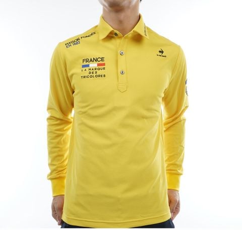  Áo Polo dài tay le coq golf Nam - QGMUJB05-YL00 