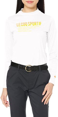  Áo dài tay le coq golf Nữ - QGWTJB01-WH00 