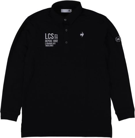  Áo Polo dài tay le coq golf Nam - QGMWJB00V-BK00 