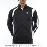 Áo khoác nỉ le coq golf Nam - QGMUJL60-BK00