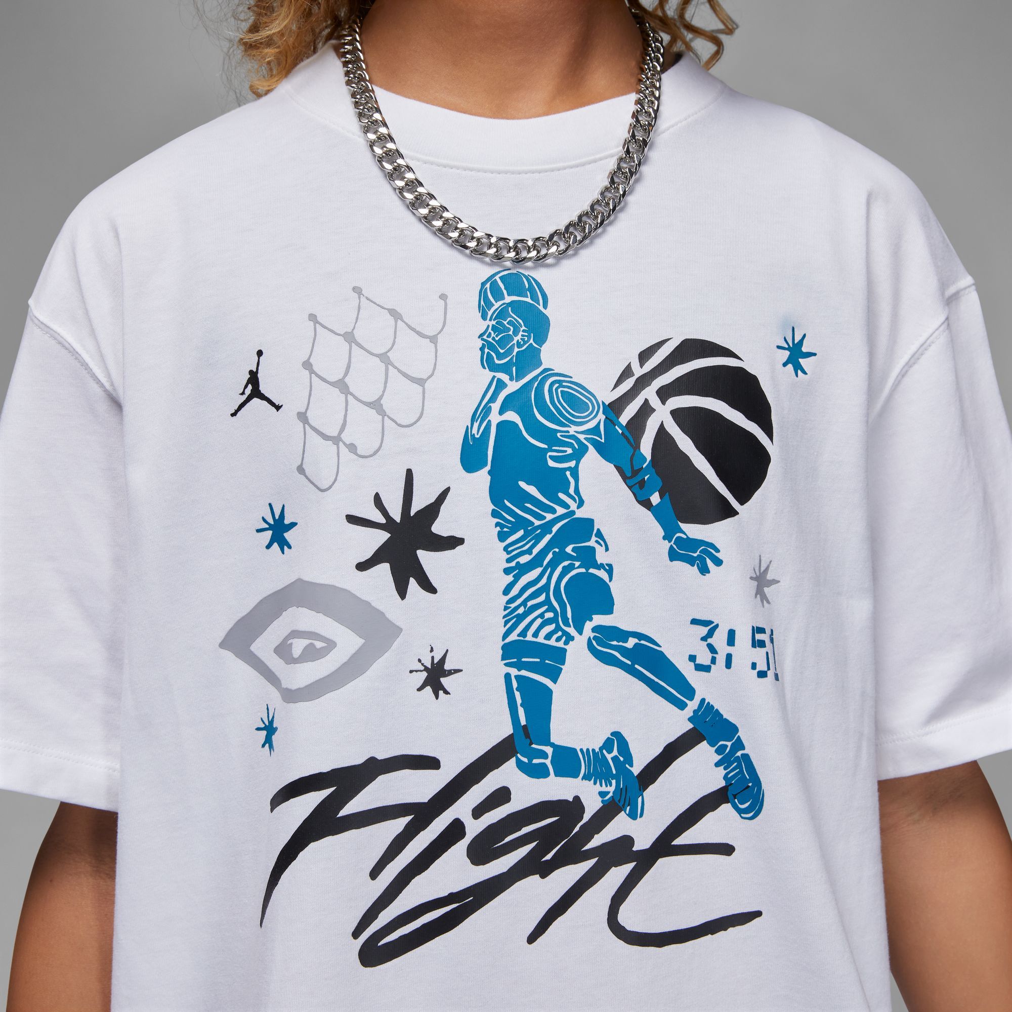 Áo tay ngắn thời trang W J GFX GF TEE 2 CORE Nữ Nike DX0394-100